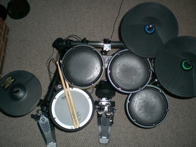 electronic drum layout